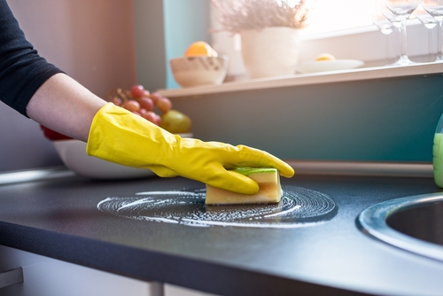 Cleaning and Disinfecting Kitchen Countertop The Right Way
