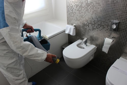 Disinfect Hotel Bathroom